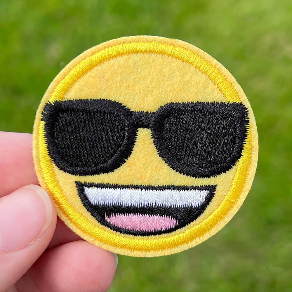 Super Cool Smiley Swappable™ Patch