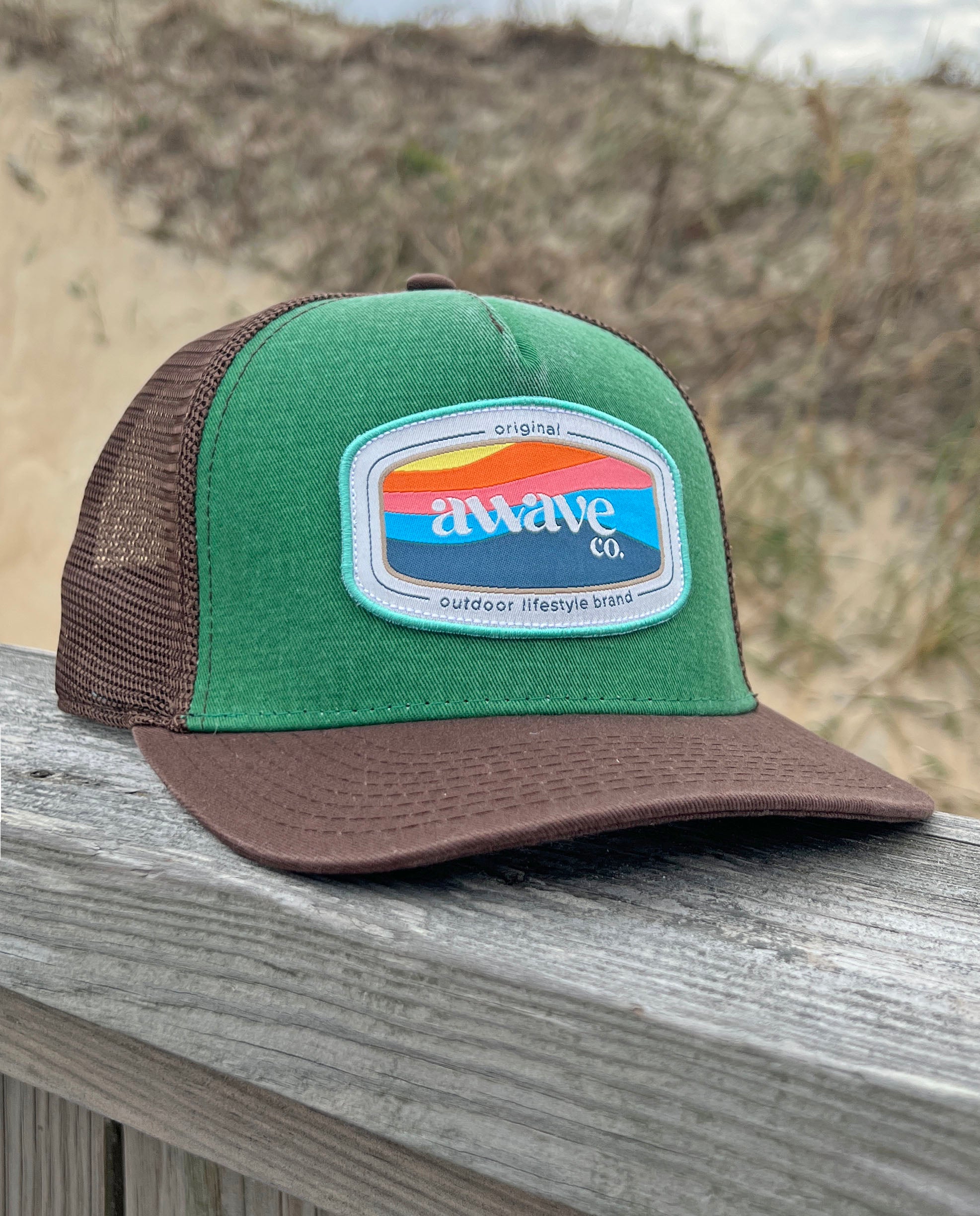 Adult Retro Trucker Hat - Wilderness