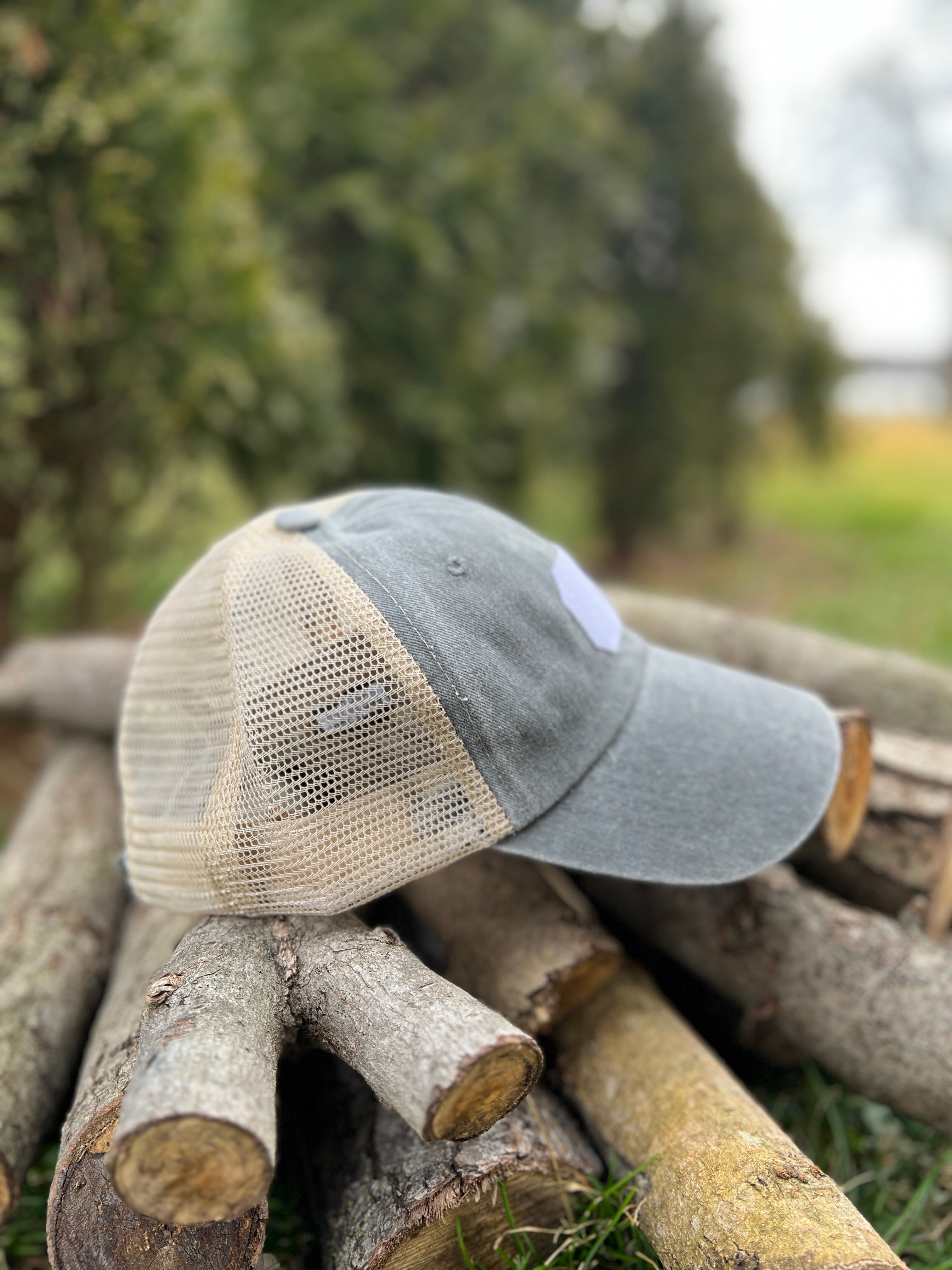 Adult Swappable Dad Hat - Gray